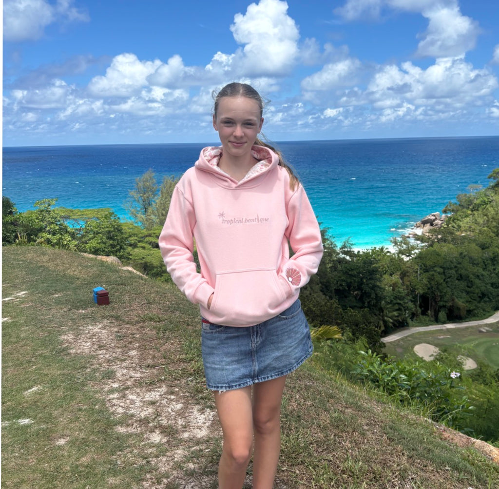 LFdeluxe - Tropical boutique hoodie🐚