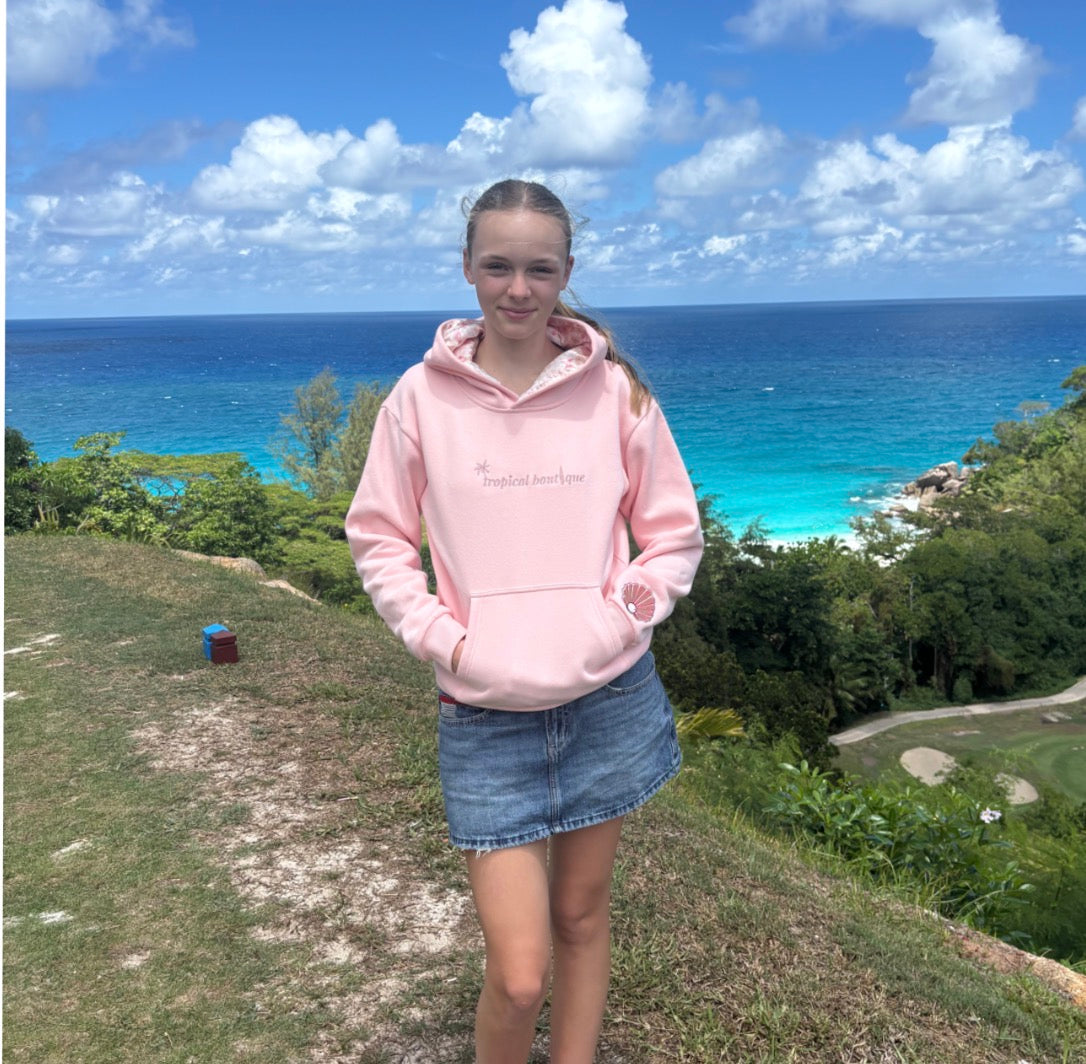 LFdeluxe - Tropical boutique hoodie🐚