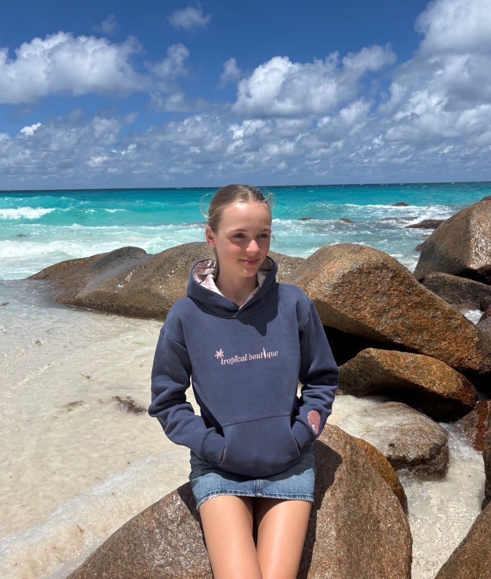 LFdeluxe - Tropical boutique hoodie🐚